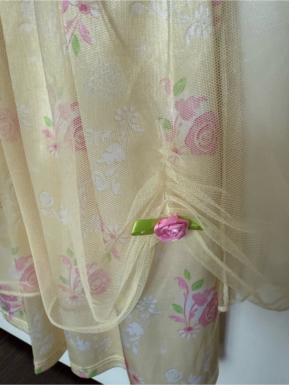 Disney Belle Yellow Dress 2T - Picture 4 of 4